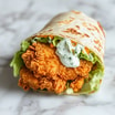 Crispy Chicken Supreme Wrap 🍗