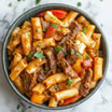 Beef Steak Philly Pasta ๐