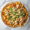 Chicken Tikka Loaded Fries ๐